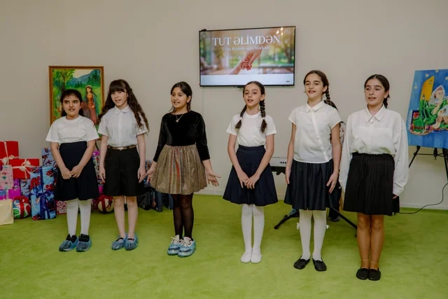 Leyla Əliyeva və Alyona Əliyeva Sosial Reabilitasiya Mərkəzini ziyarət ediblər - FOTO