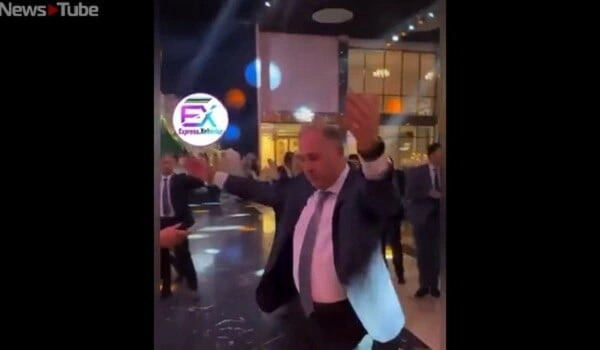 Generallar Şükür Həmidovun qızının toyunda rəqs etdilər - Video