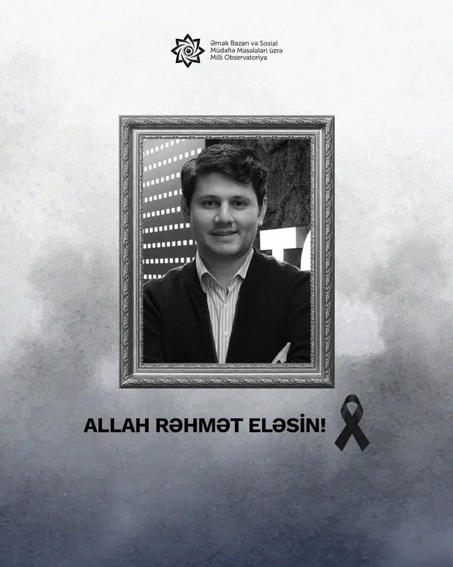 Dövlət qurumunun əməkdaşı 32 yaşında VƏFAT ETDİ - FOTO