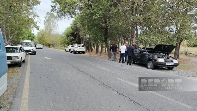 Qaxda baş verən ağır qəzanın detalları: Xəsarət alanlar var - Foto