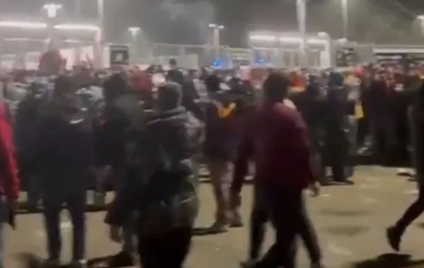 "Yuventus" - "Qalatasaray" oyunu öncəsi gərgin anlar - VİDEO