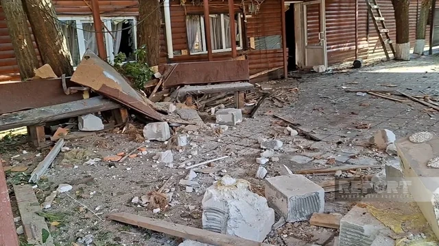 Rusiyanın Kiyevə hücumu nəticəsində azərbaycanlıya məxsus restoran dağılıb - FOTO