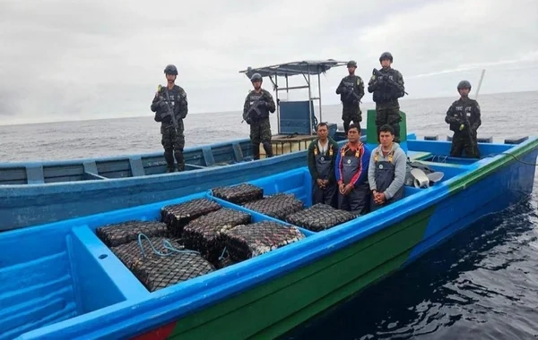 Salvadorda 165 milyon dollarlıq narkotiki daşıyan gəmi ələ keçirildi