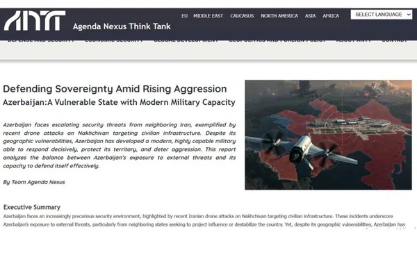 "Agenda Nexus" platformasında Azərbaycanın təhlükəsizlik və hərbi potensialı təhlil edilib