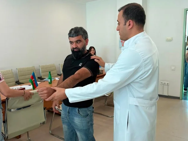 Xankəndi sakinləri üçün pulsuz aksiya: Həkim yoxlanışı təşkil olundu - FOTO