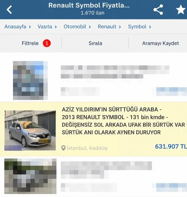 Aziz Yıldırım "Range Rover"lə qəza törətdi: Yeni avtomobil almaq istədi, sürücü elan paylaşdı - Foto/Video