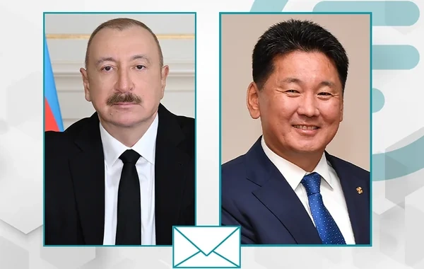 Azərbaycan Prezidenti monqolustanlı həmkarını təbrik edib