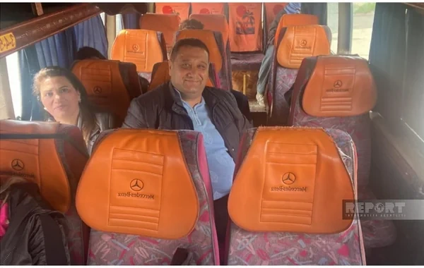Növbəti köç karvanı Xocavənd şəhərinə çatıb, açarlar təqdim edilib - FOTO