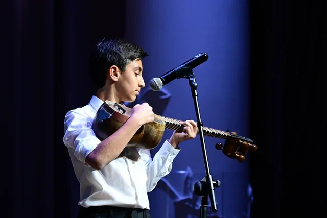 Leyla Əliyeva və Alyona Əliyeva Müstəqillik Gününə həsr olunmuş konserti izləyiblər - FOTO