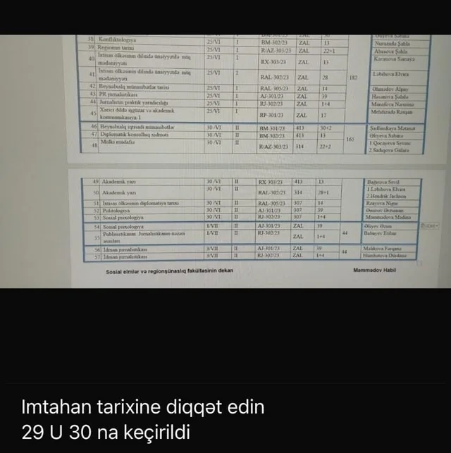 Slavyan Universitetinin tələbələrindən etiraz: "İkinci cəhd imtahanlarında şərait yoxdur, vaxtı tez-tez dəyişirlər" - FOTO