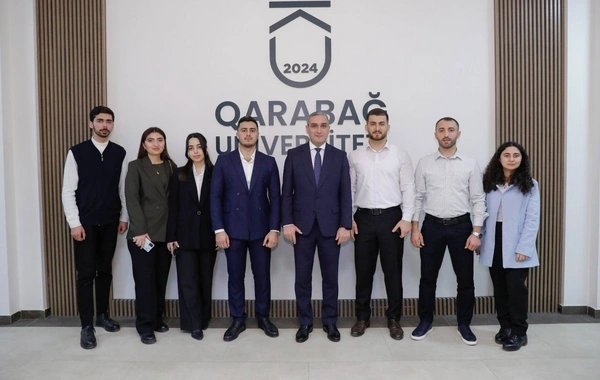 SOCAR Qarabağ Universitetinə səfər təşkil etdi, əməkdaşlığa dair müzakirələr aparıldı
