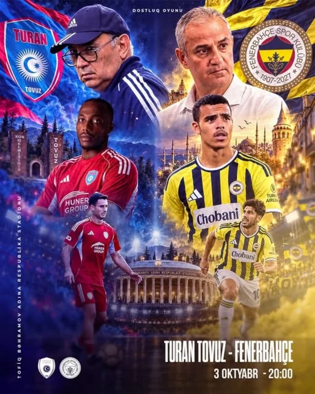 "Fənərbağça" Azərbaycanda meydana çıxacaq: "Turan Tovuz"la matçın vaxtı açıqlandı