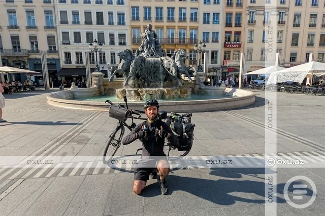 12 ölkə, 12 min kilometr: Avropanı pedal-pedal gəzən azərbaycanlının maraqlı hekayəsi - MÜSAHİBƏ - FOTO