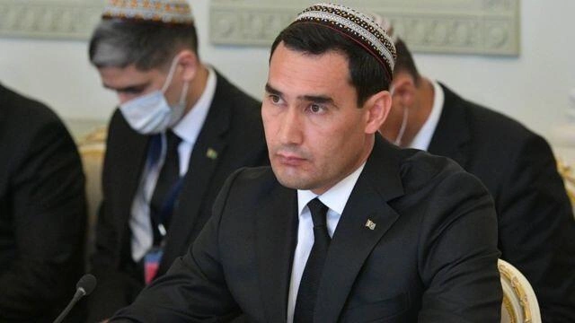 Sərdar Berdiməhəmmədov Azərbaycanda səfərdədir