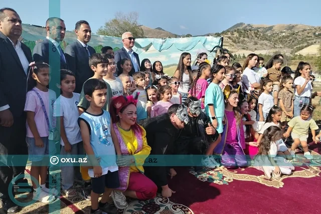 Laçında "Şəngülüm, Şüngülüm, Məngülüm" nağıl-tamaşası nümayiş etdirilib - FOTO
