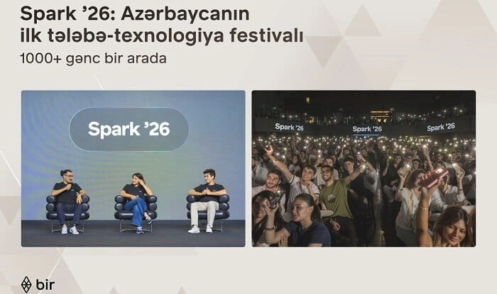 Bir 1000-dən çox gənci “Spark ’26” festivalında bir araya gətirdi