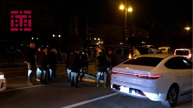 Bakıda "Changan" piyadanı vurub öldürdü - Foto