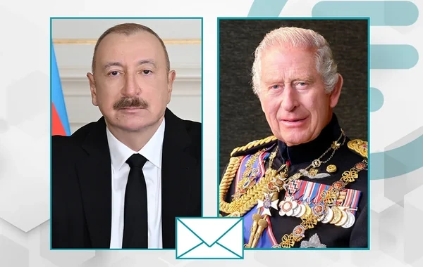 Prezident İlham Əliyev Kral III Çarlzı təbrik edib