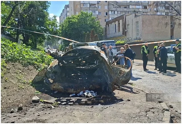Kiyev Rusiyanın növbəti raket hücumundan sonra - FOTOREPORTAJ