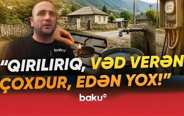 "Vəd verən çox olsa da, addım atan yoxdur" - Qəbələdə kənd sakinləri problemlərdən ŞİKAYƏT ETDİLƏR - VİDEO