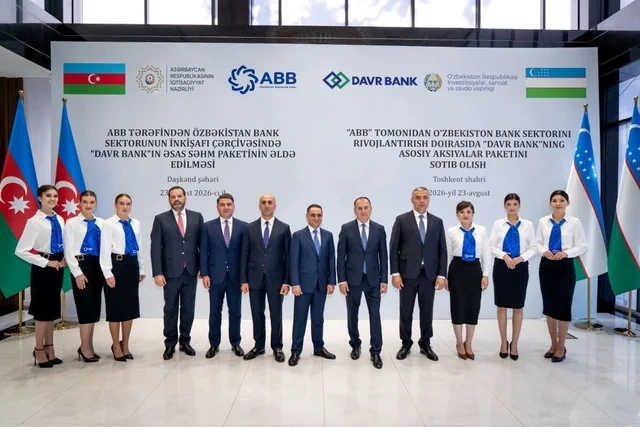 Azərbaycan və Özbəkistan prezidentlərinin iştirakı ilə "ABB Davr Bank" layihəsinin açılışı oldu