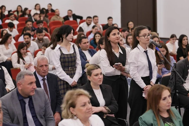 SOCAR nümayəndələrinin iştirakı ilə Lənkəranda Dövlət Universitetində seminar keçirilib - FOTO