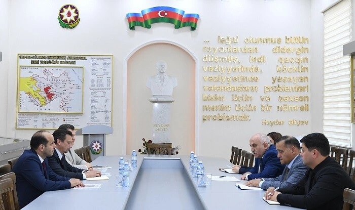 Dövlət Komitəsində AzQAC və IFRC əməkdaşları ilə görüş...