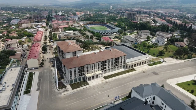Prezident "Xankəndi" hotelinin açılışında iştirak edib - FOTO
