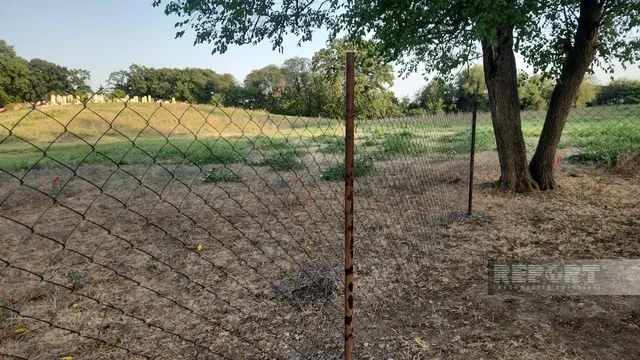 Cəlilabadda park tikintisi zamanı qədim əşyalar tapılan ərazi nəzarətə götürülüb - FOTO