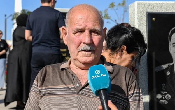 Aydın Nəcəfov: "Şəhidlərimiz arzularına çatdılar, torpaqlarımız işğaldan azad edildi"