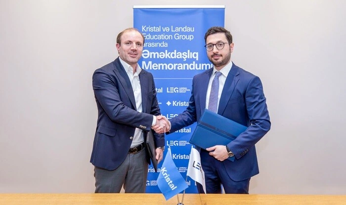 “Kristal” “Landau Education Group”la memorandum imzaladı