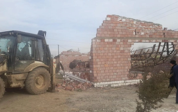Füzulidə icazəsiz tikinti işləri aparan şəxs barəsində tədbir görüldü