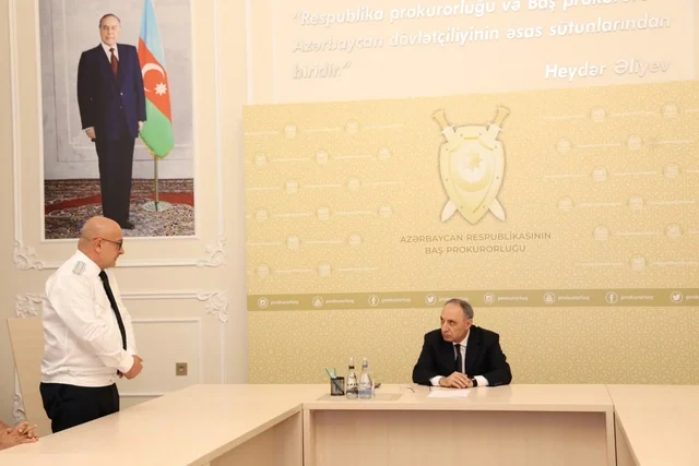 Baş Prokurorluqda şəhid olmuş prokurorluq əməkdaşlarının ailə üzvləri ilə görüş keçirilib - FOTO