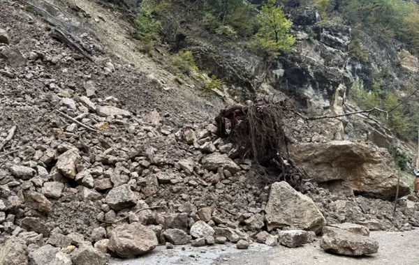 Quba-Xınalıq yolunda yenidən torpaq sürüşməsi baş verib