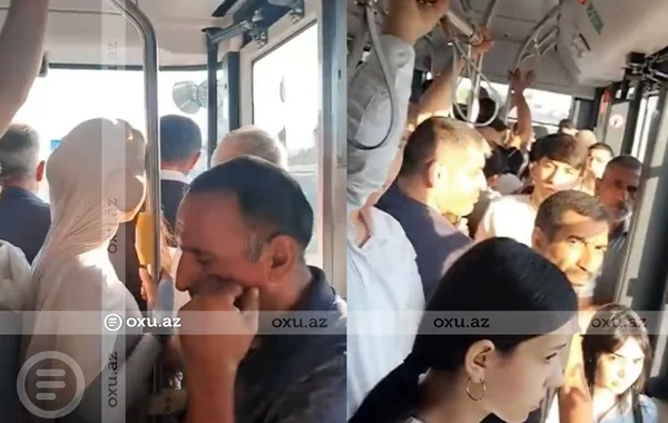 Buzovnaya gedən bu avtobuslardan şikayət var: "Dayanacaqda sərnişin götürmürlər" - Foto - Video