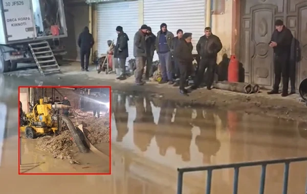 Zabratda üç gündür su yoxdur - Təmir nə vaxt bitəcək? - VİDEO