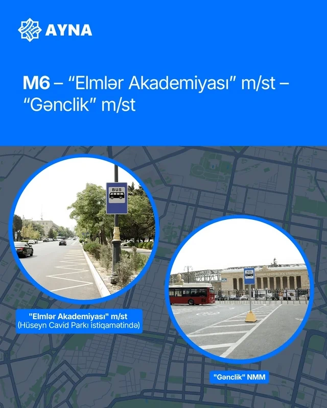 Sərnişinlərin NƏZƏRİNƏ: Sabahdan yeni marşrutlar fəaliyyətə başlayır - FOTO