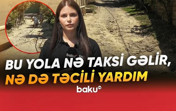 İllərin yol problemini sakinlər məcbur qalıb özləri həll edirlər - VİDEO
