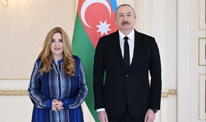 Prezident yeni səfirləri qəbul etdi - Foto