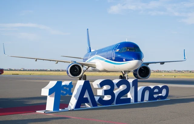 AZAL təyyarə parkına ilk yeni nəsil "Airbus A321neo"nu əlavə edib​ - FOTO