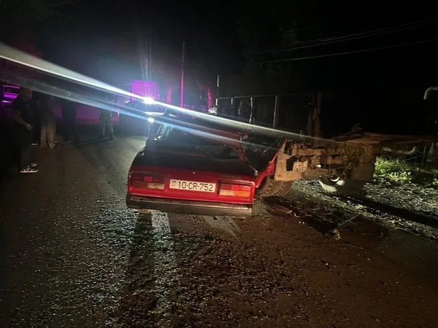 Qubada QƏZA: Yaralılar var - FOTO
