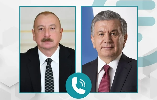 İlham Əliyev və Şavkat Mirziyoyev arasında telefon danışığı - Nələr müzakirə edildi?