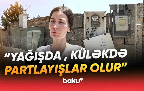 Albalılıq sakinlərinin transformator təşvişi: "Müraciət etdik, pul istədilər" - VİDEO