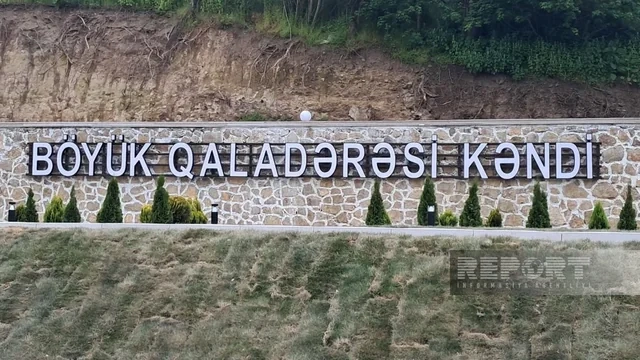 Şuşanın Böyük Qaladərəsi kəndində 17 fərdi ev bərpa olunub - FOTO