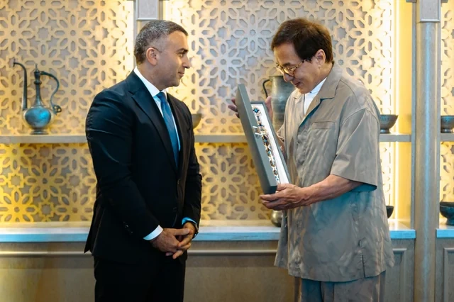 Ceki Çanın Azərbaycandakı film çəkilişləri başa çatdı - FOTO