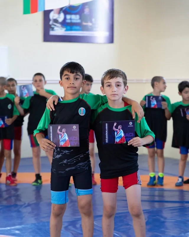 Azərbaycanda yeni güləş zalları istifadəyə verilib - FOTO - VİDEO