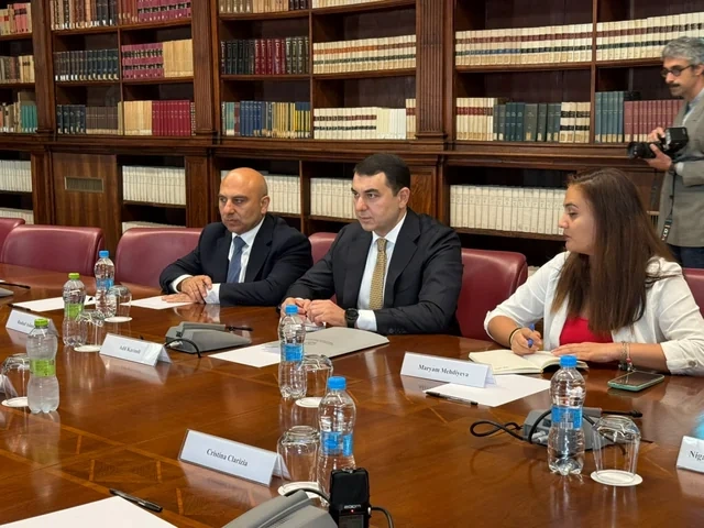 Azərbaycan və İtaliya arasında mədəni əməkdaşlığın yeni istiqamətləri müzakirə olunub - FOTO