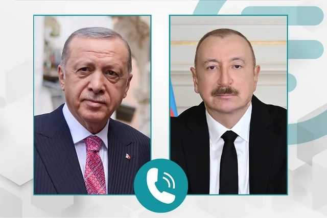 Rəcəb Tayyib Ərdoğan İlham Əliyevə zəng edib