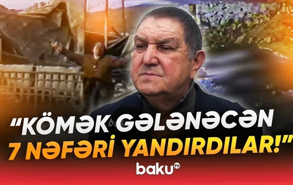 Kənddə qandonduran faciə: "Gizli silahlar var idi, dedilər, qaçın" - VİDEO
