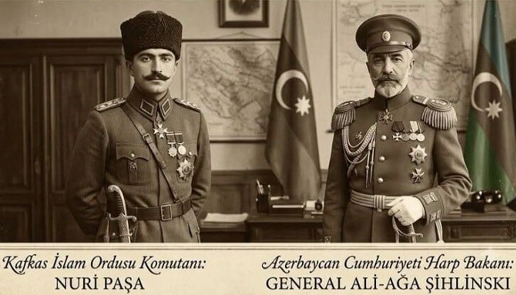 Bakıda ermənilərlə birgə vuruşan və əsir alınan iranlılar...